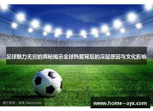 足球魅力无穷的奥秘揭示全球热爱背后的深层原因与文化影响