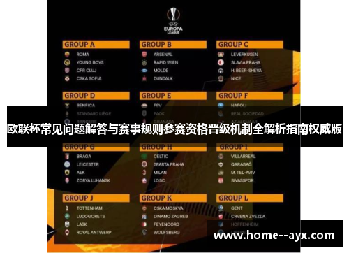 欧联杯常见问题解答与赛事规则参赛资格晋级机制全解析指南权威版